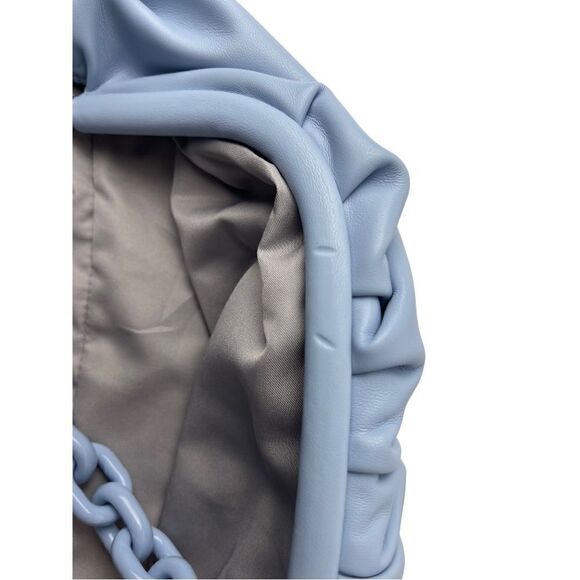 NWT INC INTERNATIONAL CONCEPTS KJ Clutch crossbody light blue - Picture 6 of 6